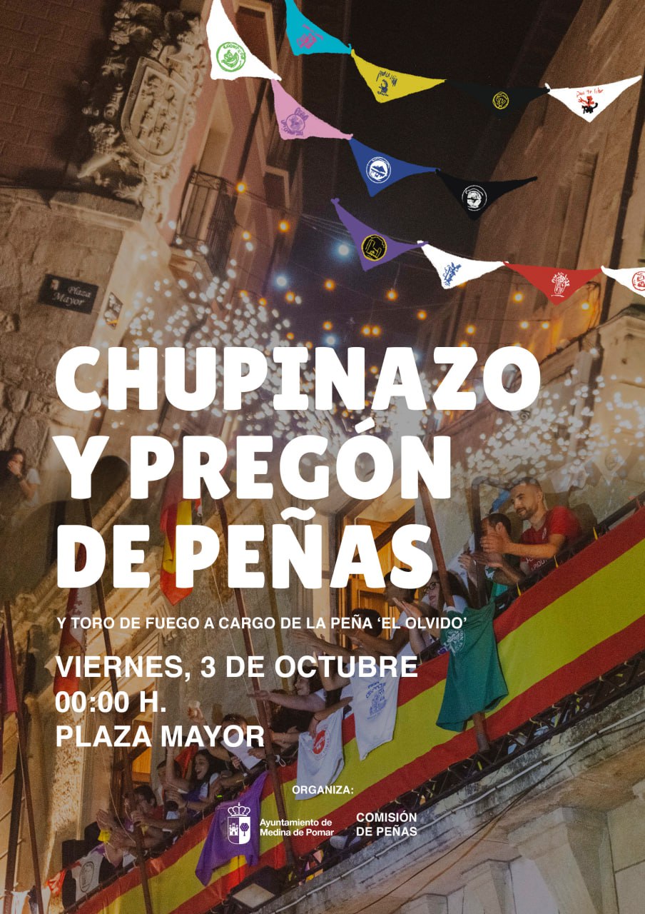 CHUPINAZO Y PREGÓN DE PEÑAS