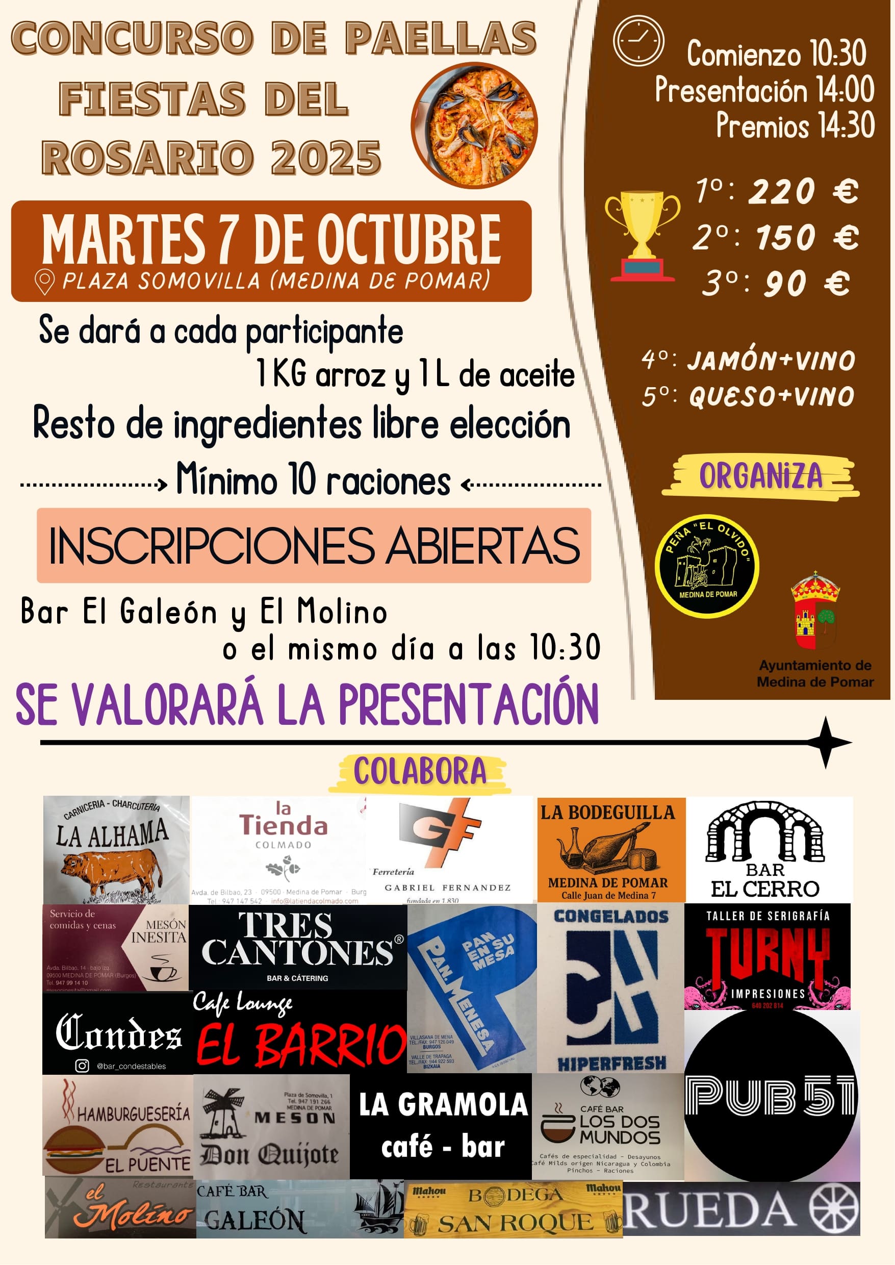 CONCURSO DE PAELLAS