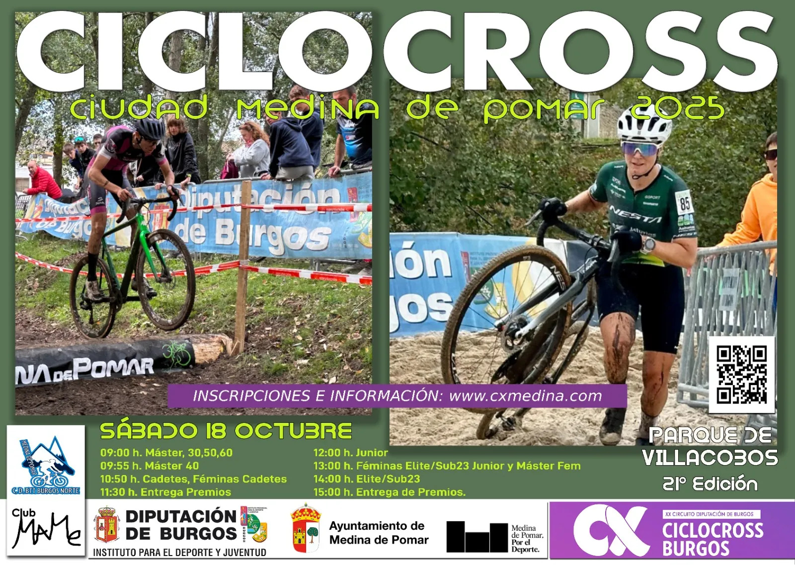 XXI CICLOCROSS CIUDAD DE MEDINA DE POMAR 2025