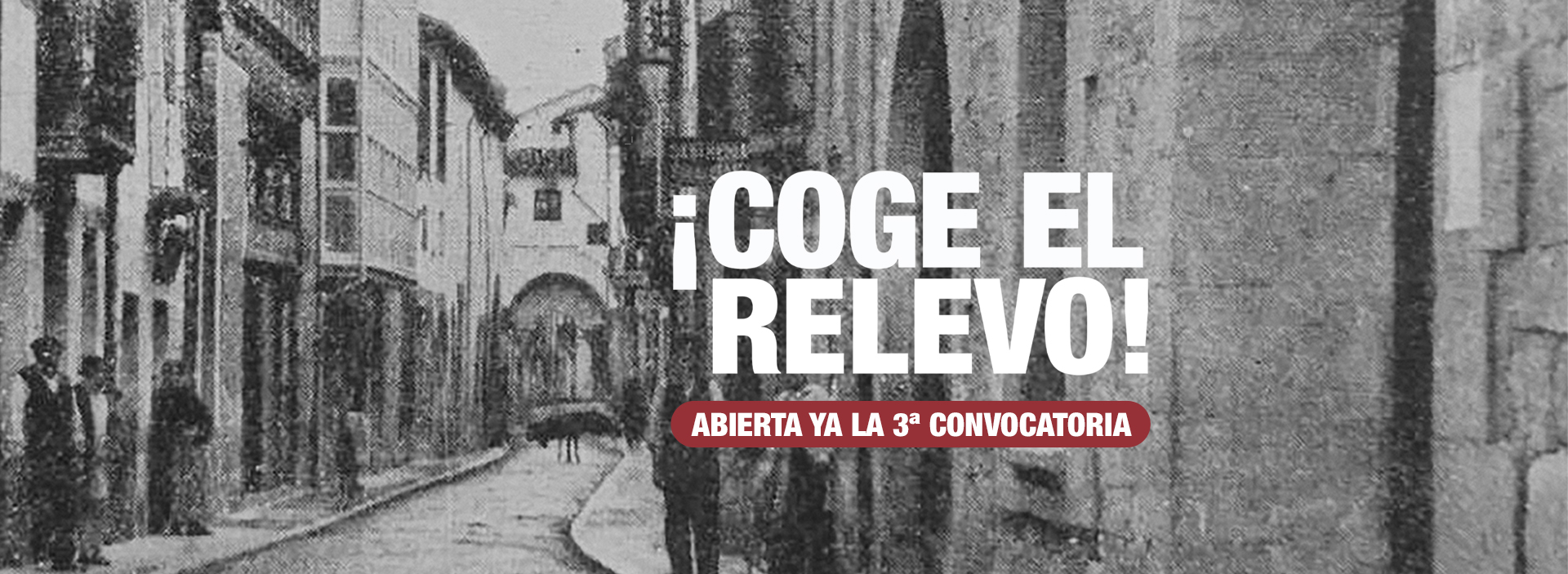 COGE EL RELEVO 3ª convocatoria