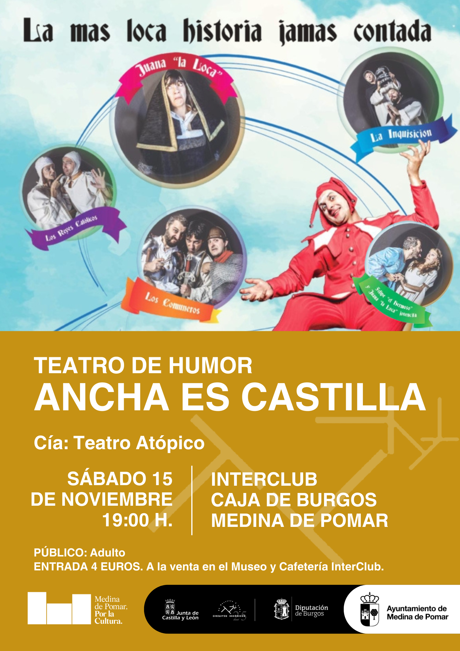 TEATRO DE HUMOR "ANCHA ES CASTILLA"