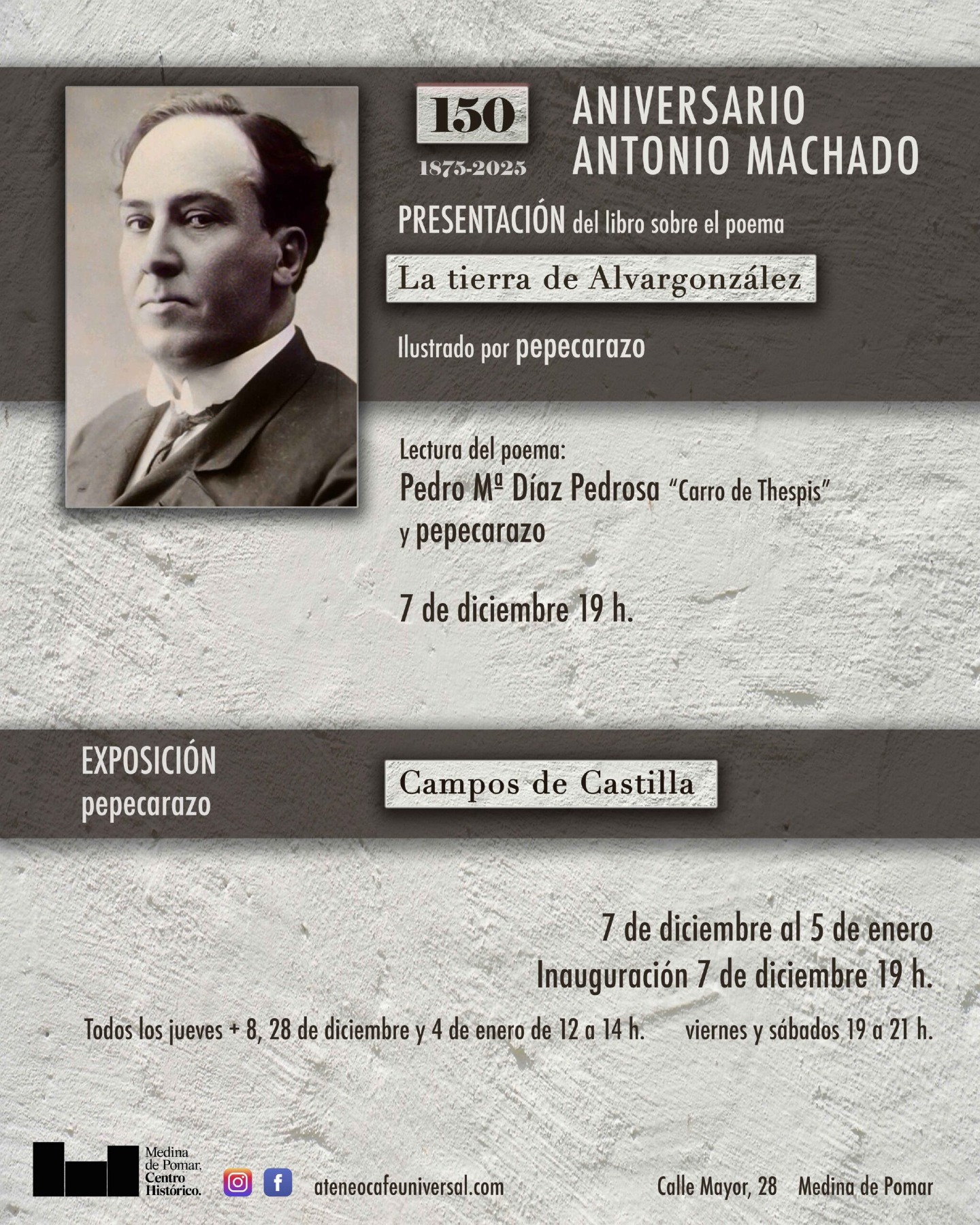 150 Aniversario Antonio Machado