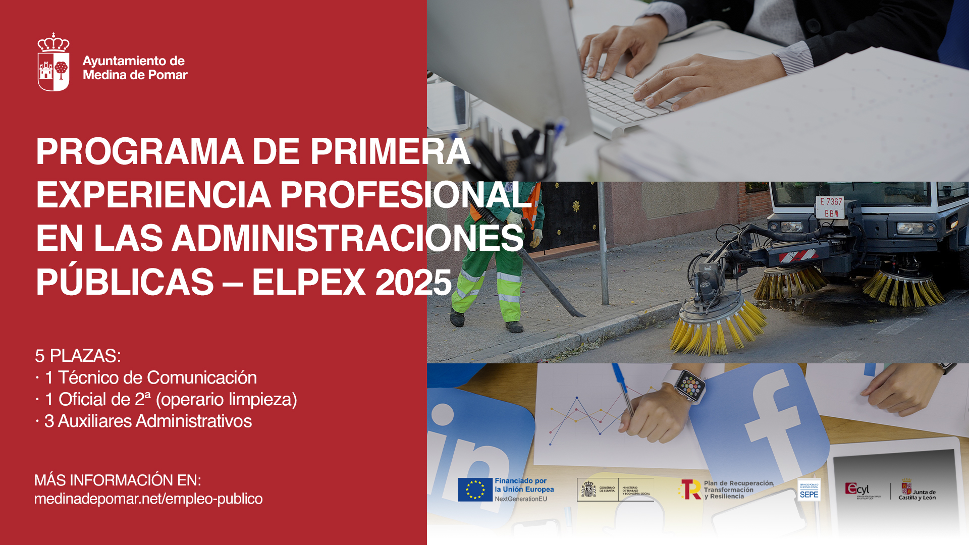BASES 5 plazas para ELPEX 2025