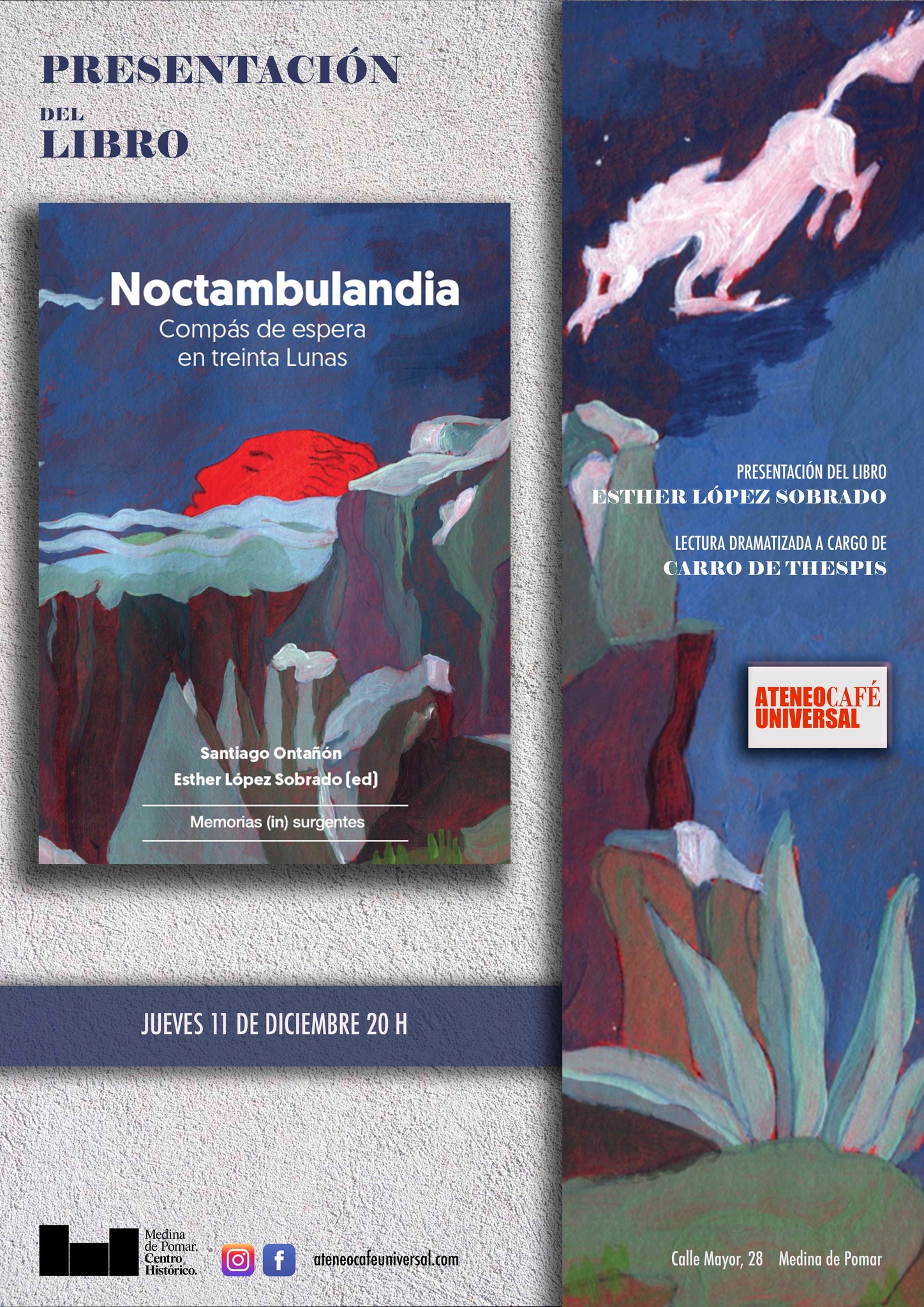 Presentación de libro y Lectura dramatizada