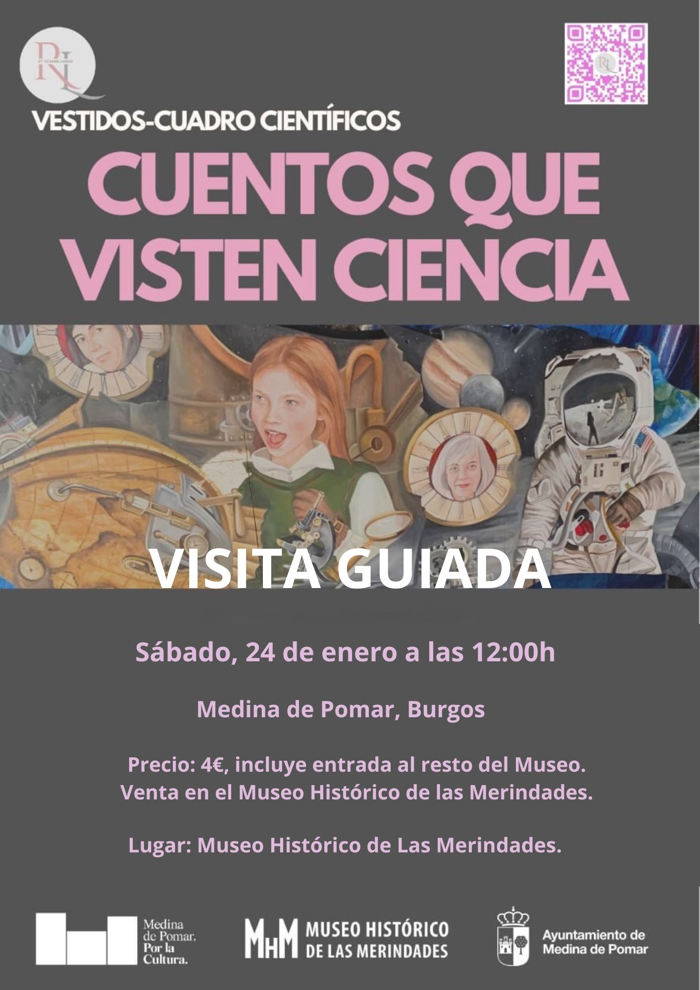 Visita guiada especial "Cuentos que visten ciencia"