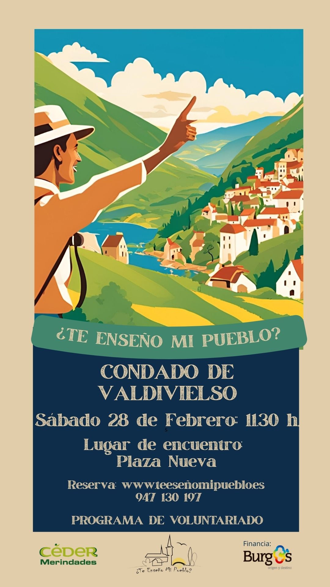 Visita Condado de Valdivieslso ¿Te enseño mi pueblo?