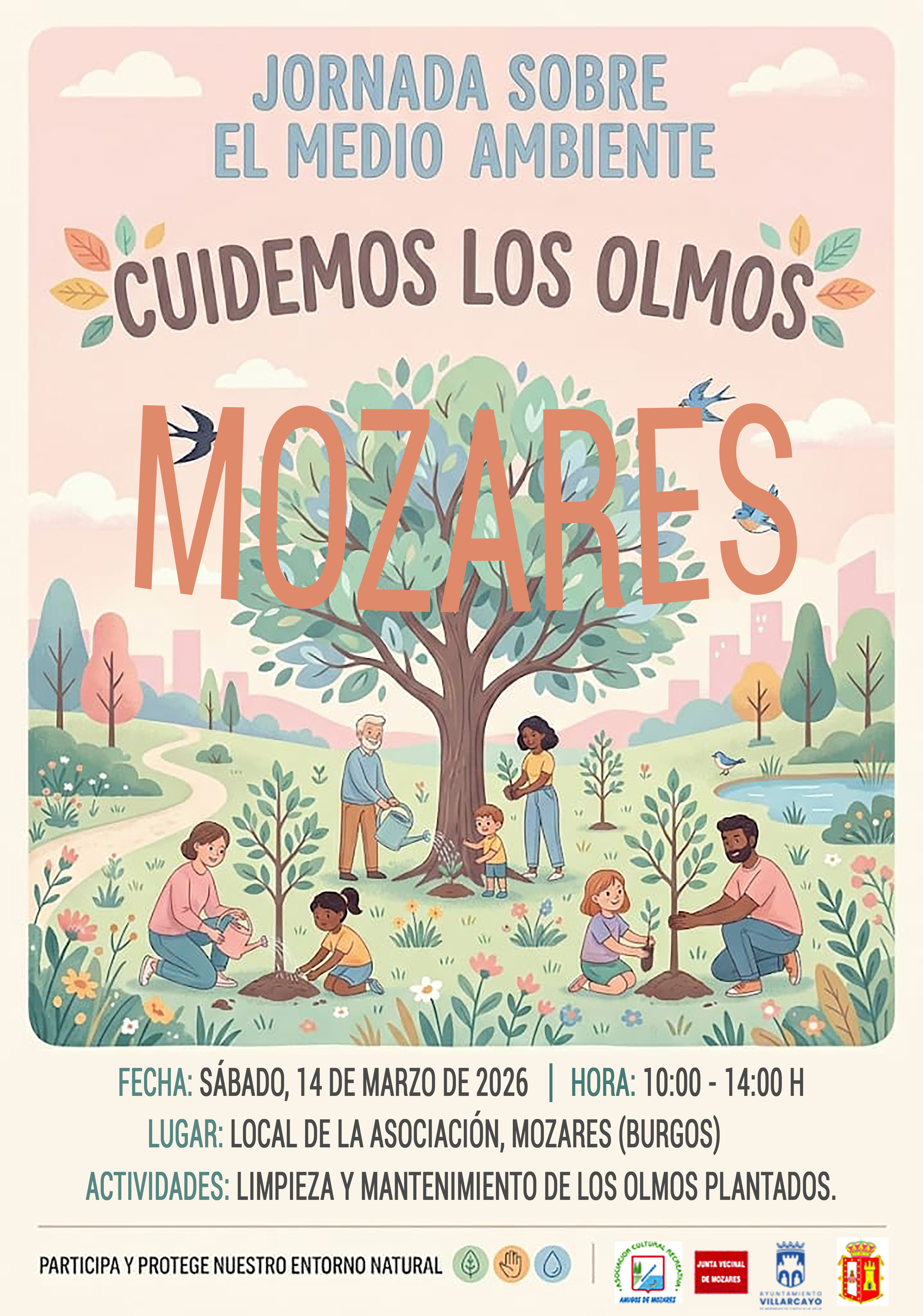 JORNADA SOBRE MEDIO AMBIENTE "CUIDEMOS LOS OLMOS"