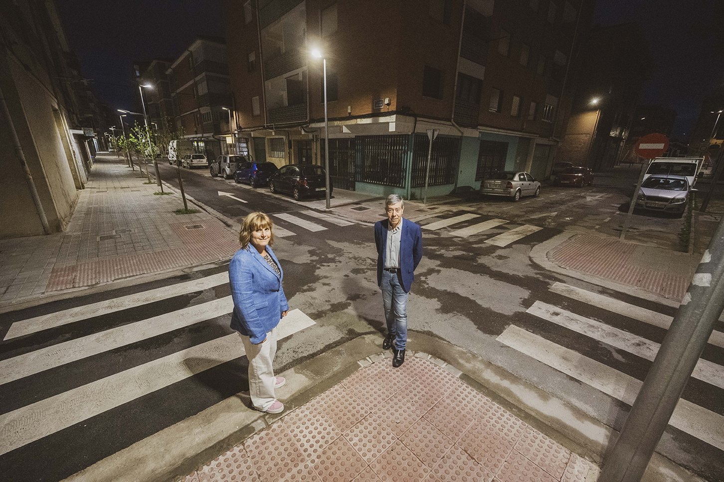 Finalizan las obras de reurbanización de las calles Algorta y Saturnino Rodríguez en Medina de Pomar