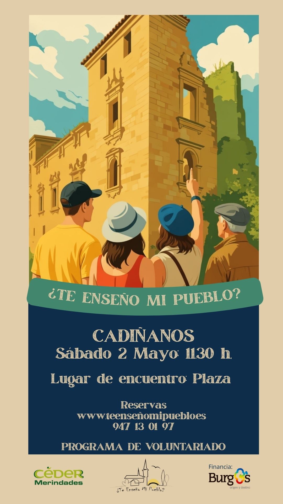 Visita a Cadiñanos ¿Te enseño mi pueblo?