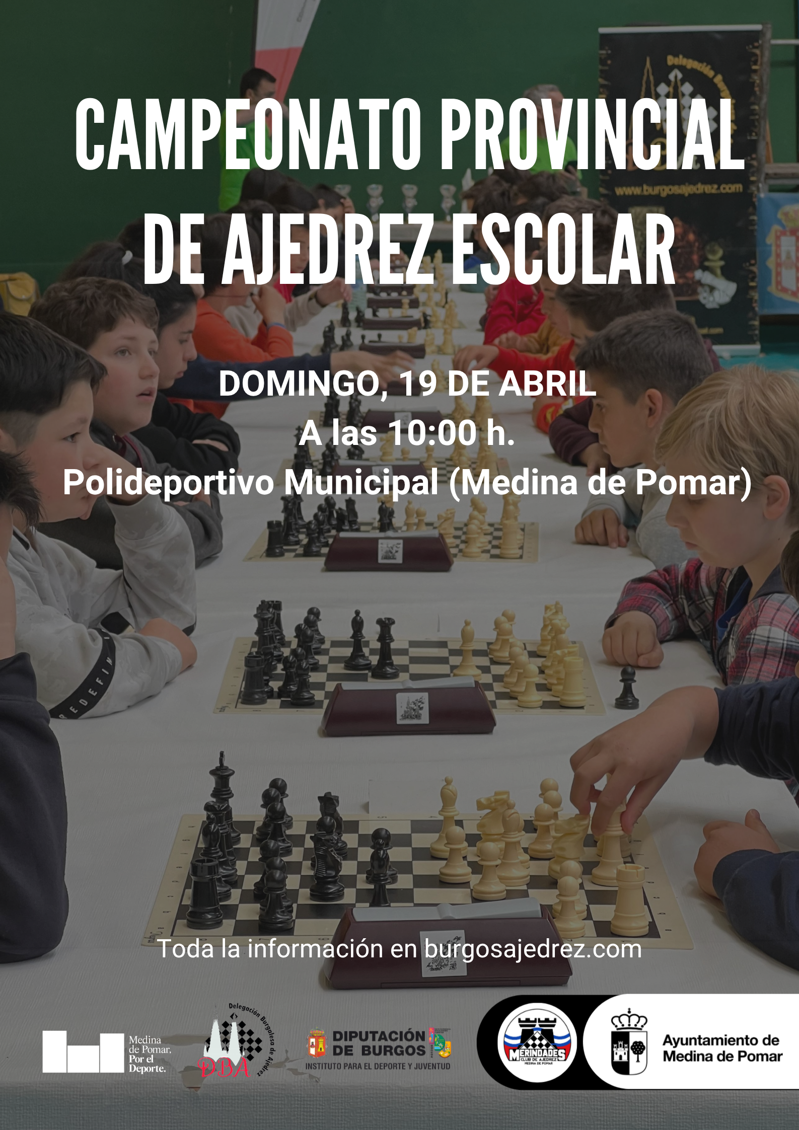 Campeonato Provincial de Ajedrez Escolar.