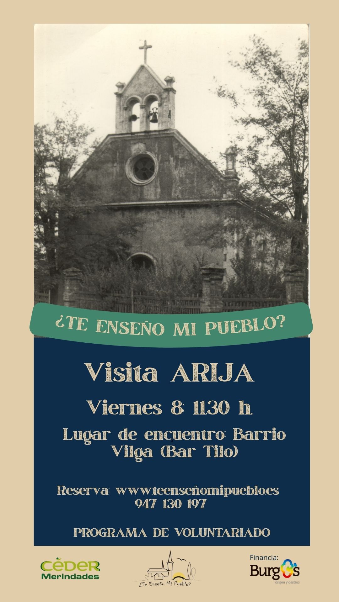 Visita Arija; la ciudad fábrica de Vilga ¿Te enseño mi pueblo?