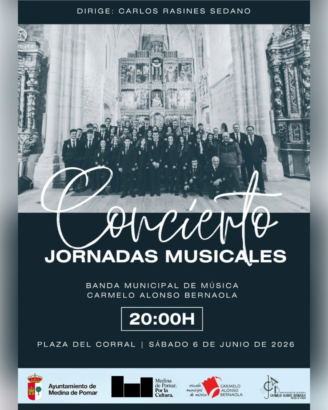 Concierto Jornadas Musicales. Banda Municipal de Música Carmelo Alonso Bernaola.