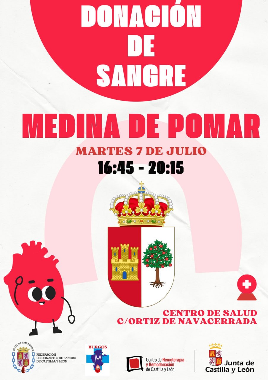 Donación de Sangre Medina de Pomar.