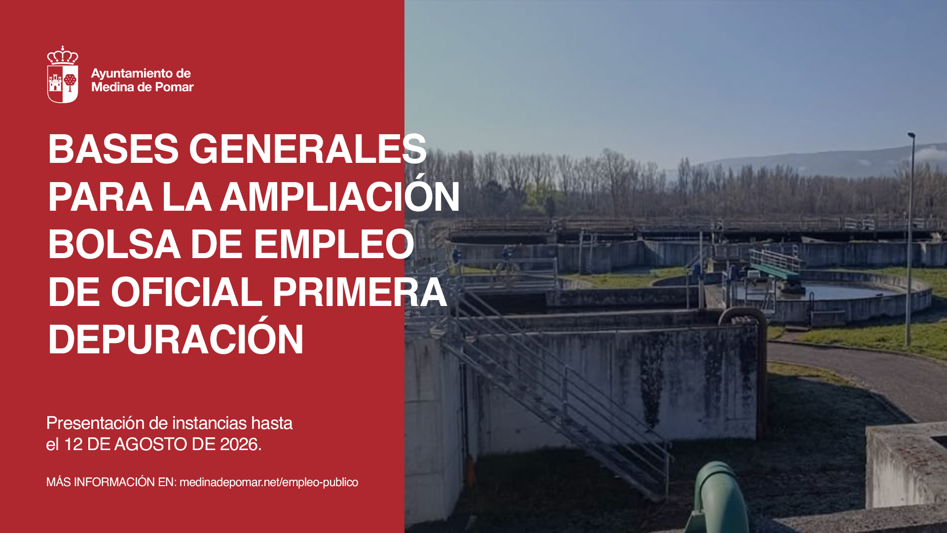 BASES - AMPLIACIÓN BOLSA DE EMPLEO OFICIAL PRIMERA DEPURACIÓN