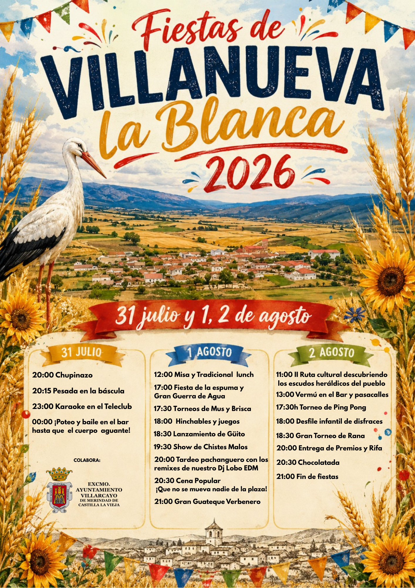Fiestas patronales 2026