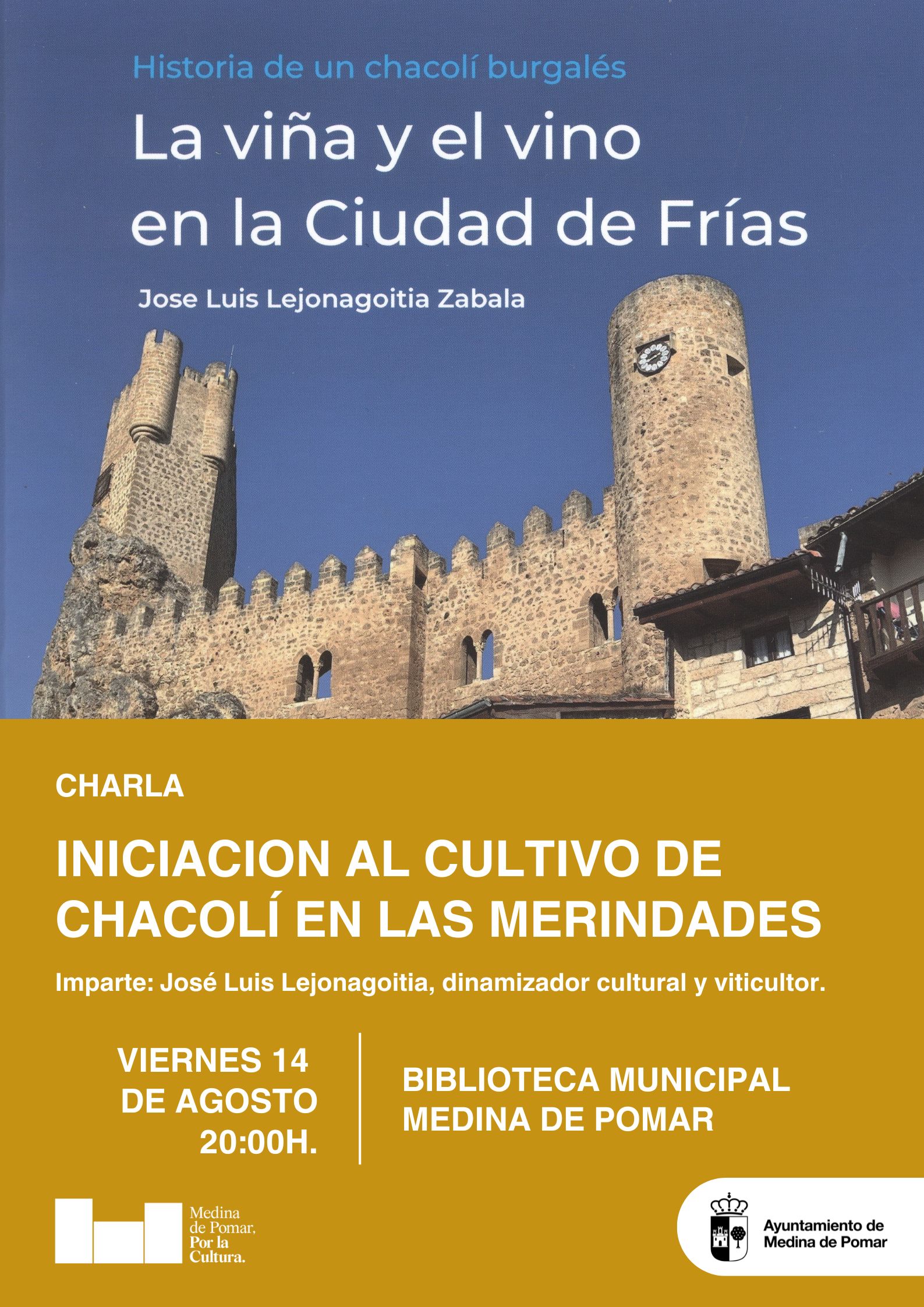 Charla: "Iniciación al cultivo de Chacolí en Las Merindades".