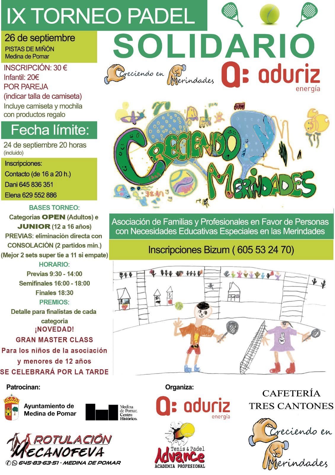 IX Torneo pádel solidario.