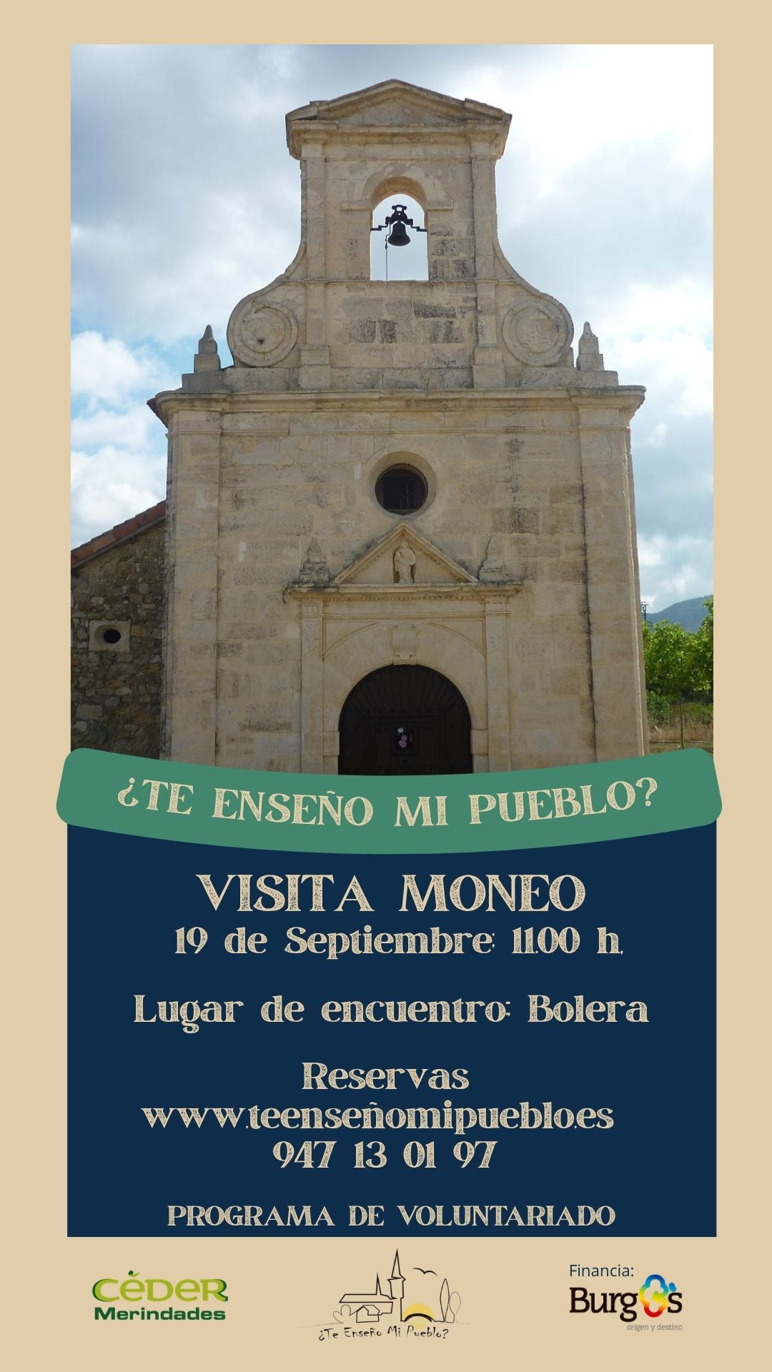 Visita Moneo ¿Te enseño mi pueblo?