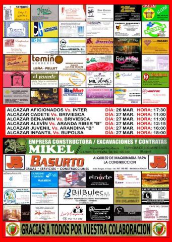 PARTIDOS ALCÁZAR CD PARTIDOS ALCÁZAR CD