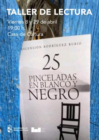 Taller de lectura. Libro 25 pinceladas en blanco y negro