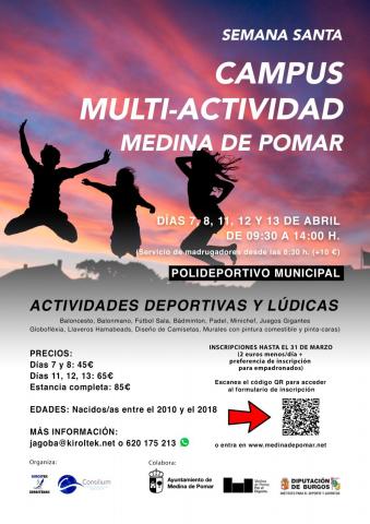 Campus multiactividad Semana Santa