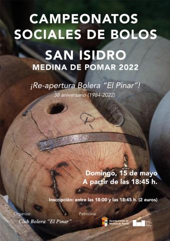 Campeonatos Sociales de Bolos San Isidro