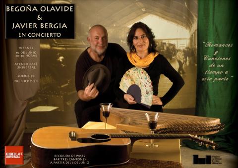Begoña Olavide & Javier Bergia en concierto.