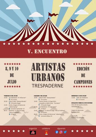 V ENCUENTRO DE ARTISTAS URBANOS "EDICIÓN DE CAMPEONES" EN TRESPADERNE