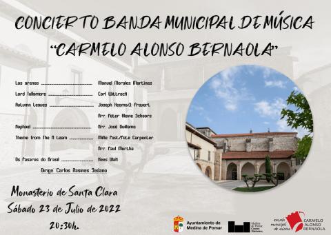 CONCIERTO BANDA MUNICIPAL DE MÚSICA 