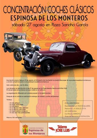 CONCENTRACIÓN COCHES CLÁSICOS ESPINOSA DE LOS MONTEROS