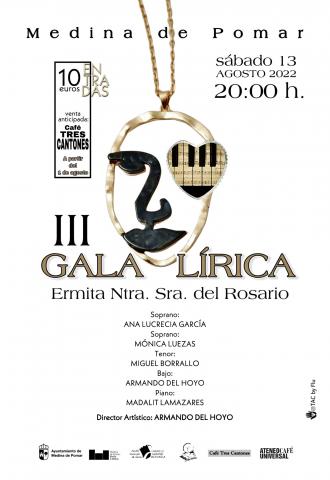 III GALA LÍRICA