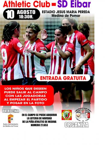 PARTIDO DE FÚTBOL ATHLETIC CLUB - SD EIBAR