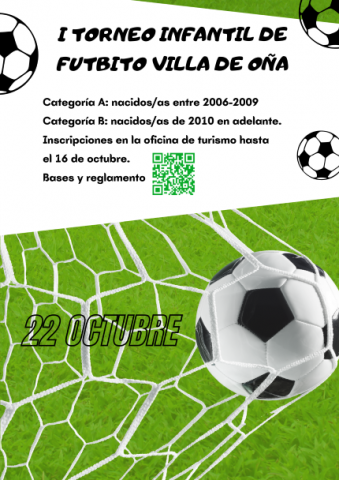 Torneo de futbito infantil.