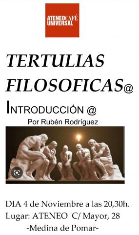 TERTULIAS FILOSÓFICAS
