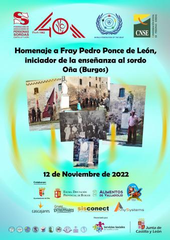 Homenaje a fray Pedro Ponce de León Homenaje a fray Pedro Ponce de León