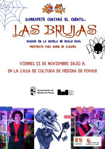 CUENTA CUENTOS GRUPO GARRAPETE Las brujas de Roald Dhal