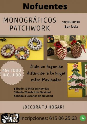 TALLERES MONOGRÁFICOS DE PATCHWORK