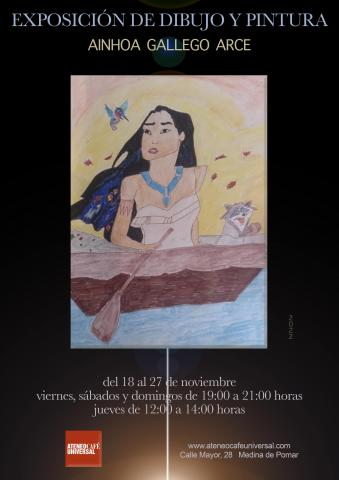 EXPOSICION DE DIBUJO Y PINTURA DE AINHOA GALLEGO ARCE