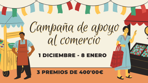 Campaña de apoyo al comercio 