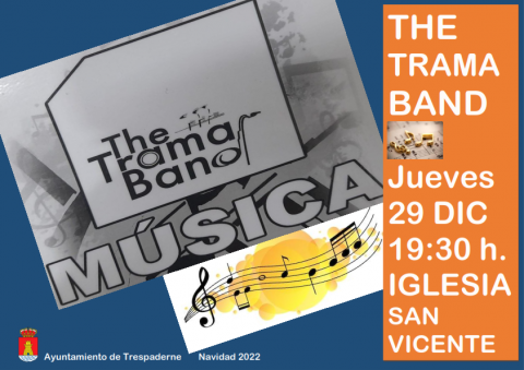 Actuación grupo música popular The Trama Band