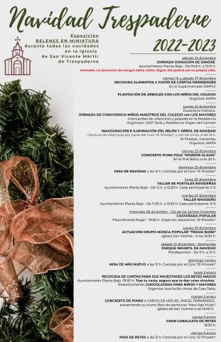 Programa Navidad Trespaderne 2022