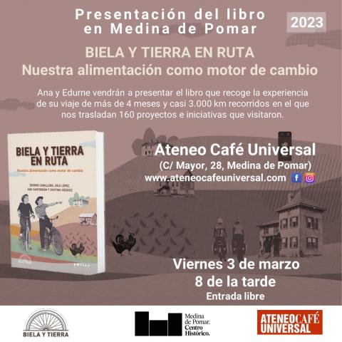 PRESENTACIÓN DEL LIBRO "BELLA Y TIERRA EN RUTA"