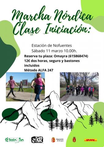 Clase iniciación Marcha Nórdica Clase iniciación Marcha Nórdica