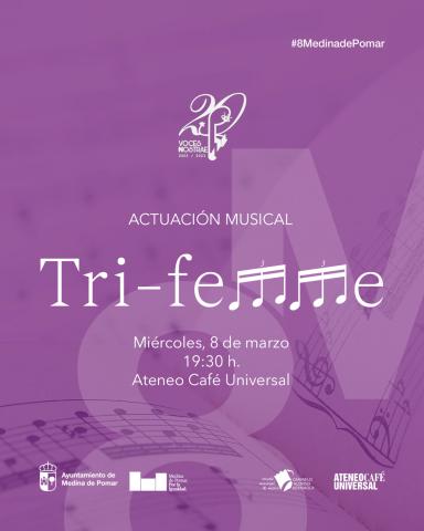 ACTUACIÓN MUSICAL 'TRI-FEMME' ACTUACIÓN MUSICAL 'TRI-FEMME'