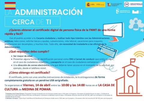 LA ADMINISTRACIÓN CERCA DE TI