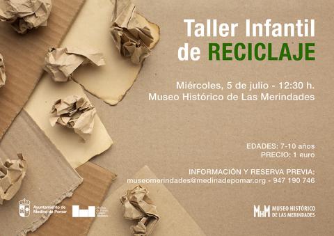 TALLER INFANTIL DE RECICLAJE