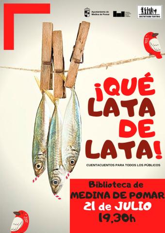 Cuenta cuentos "Que lata de lata"