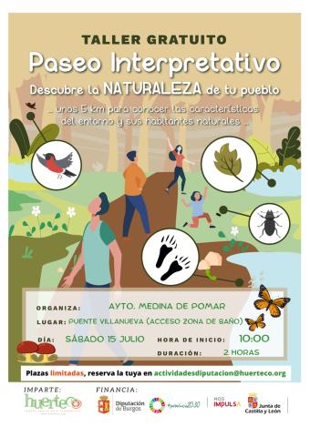 Paseo Interpretativo. Descubre la naturaleza de tu pueblo.
