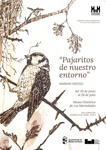 EXPOSICIÓN 'Pajaritos de nuestro entorno'