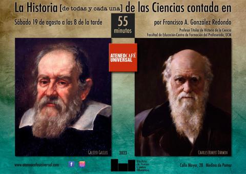 La historia [de todas y cada una] de las Ciencias contada en 55 minutos